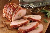 Recipe of the month June: Pork Loin with Prosciutto, Emmental Cheese & Sage