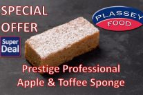 SuperDeal – Apple & Toffee Sponge Tray Bake