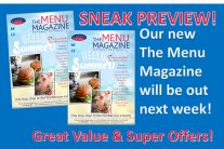 Sneak Preview of our next The Menu Magazine