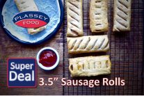 SuperDeal – 150x Sausage Rolls €17.50!
