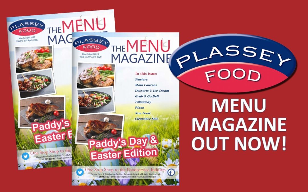 Our new The Menu Magazine is out NOW!