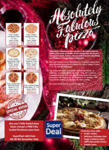 Plassey Food Absolutely Fabulous Pizza