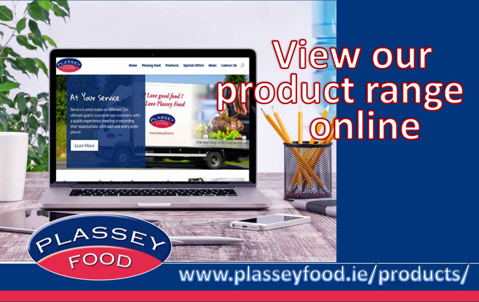plassey food product range