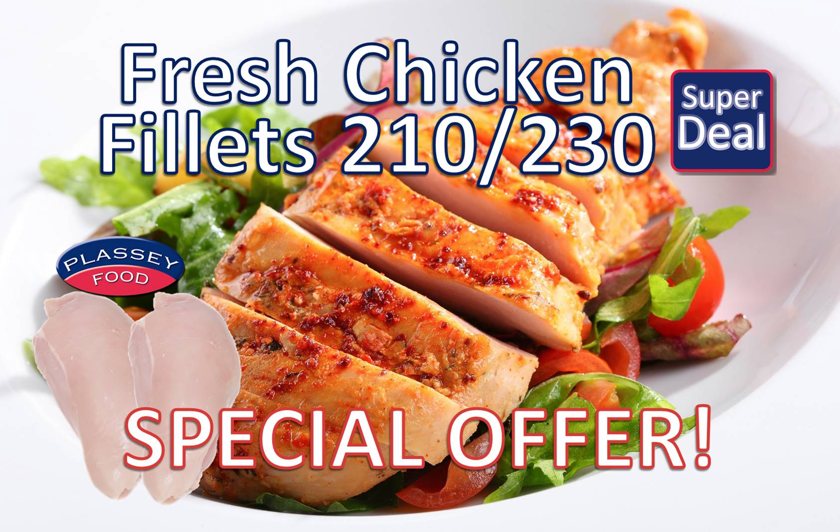 Chickenfilletsspecialoffer Plassey Food